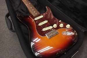 Fender John Mayer Sig Stratocaster Sunburst 2011 Rare Light Weight Guitar F/S