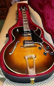 1981 Gibson ES-175D Archtop Acoustic Electric Guitar with Deluxe hard shell case