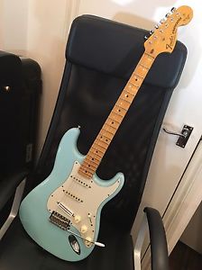 Fender Yngwie Malmsteen USA Stratocaster Sonic Blue & Maple! Rare american strat