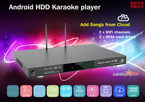 Vietnamese Android 4TB HDD 4K Karaoke Player, 29k songs (New model 2016)