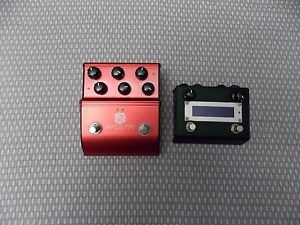 analogman delay pedal with amazeo controller