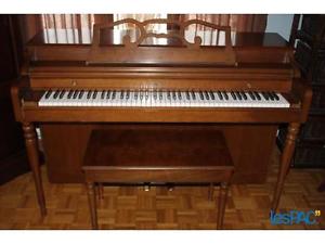 wooden piano wurlitzer wood / bois vintage