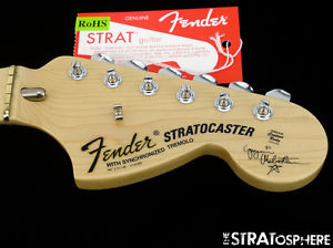 USA Fender YNGWIE MALMSTEEN Stratocaster NECK + TUNERS Strat Scalloped Maple