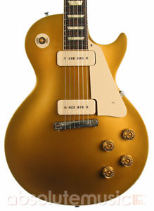 Gibson Custom Les Paul 1954 Reissue Guitarra Eléctrica,Oro Parte Superior VOS