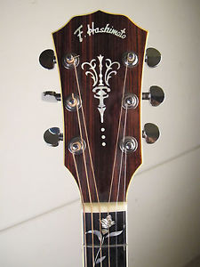 ♫ 1978 F. HASHIMOTO WS 60 Tree of life, VINTAGE JAPAN Dreadnought Westerngitarre