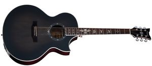 NEW! Schecter Synyster Gates Syn Ga SC Acoustic in trans black burst satin