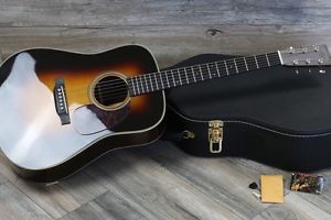 MINTY! 2005 Martin D-28 Marquis Barely Touched Near Perfect Adirondack Sunburst