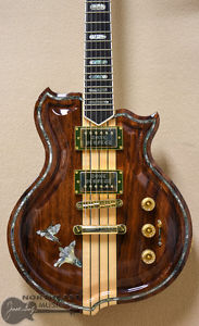 Minarik Halo Hummingbird 07 Custom Build - Chocolate Koa Hummingbird Collection