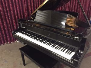 Yamaha G3 PLAYER Piano Ebony WATCH VIDEO! Free Delivery* Los Angeles 610082