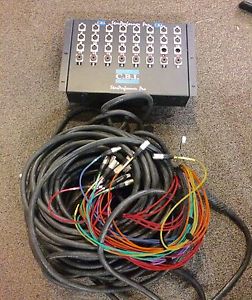 CBI 22x10x150 snake rack mount box to fan 150' 10 returns