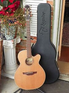 Used Takamine EAN40C NEX Acoustic-Electric Ac/El Guitar w Hard Case Japan