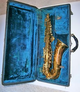 1940 Conn 6M VIII ~ Naked Lady Alto Saxophone with case