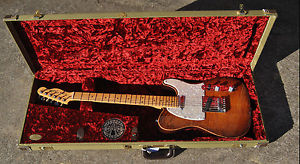 Fender USA 'Select Telecaster' Violinburst Flame 2012 with Fender Hard Case