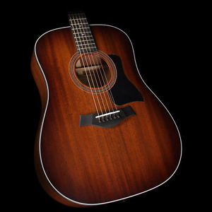 Taylor 320e Mahogany Top Dreadnought Acoustic/Electric Guitar Shaded Edgeburst