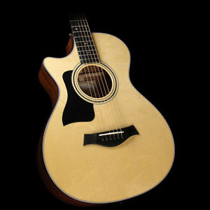 Taylor 312ce Grand Concert Left-Handed Acoustic/Electric Guitar Natural