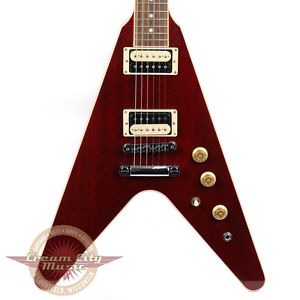 Used Gibson Flying V Pro 2016 T Electric Guitar Wine Red w/ Gigbag