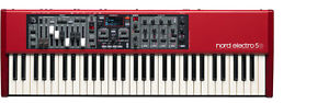 Clavia Nord Electro 5D 61 Key Keyboard With Physical Drawbars Piano Organ NEW