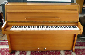 Beautiful Modern Upright Piano By Challen, Top Quality British Built Piano
