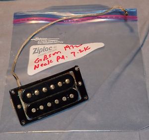 GIBSON PATENT DECAL HUMBUCKING PICKUPS 1972 MATCHED SET LES PAUL CUSTOM ES-355