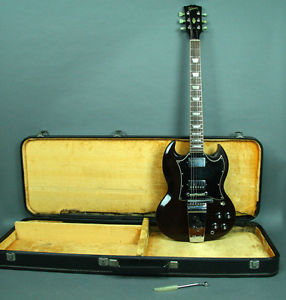 1969 Gibson SG Standard Vintage Electric Guitar Cherry Red USA w/HSC