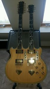 Ibanez Artwood Twin neck 2670 original 1978/9 guitar not a reissue with case