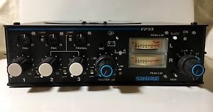 *MINT* Shure FP33 Portable Field Mixer w/ new Brace!