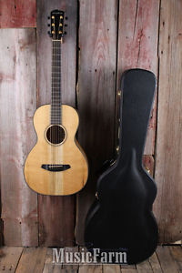 Breedlove OREGON PARLOR LTD Myrtlewood Acoustic Electric Guitar w Hardshell Case