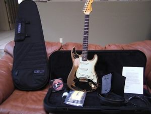 Fender Masterbuilt John Mayer Black1 Stratocaster John Cruz 1 of 83 Black One