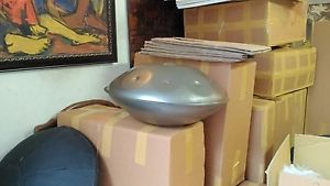 NEW Big Harmonic Handpan in D Minor 9 notes + Bag steel handrum handrum hand pan