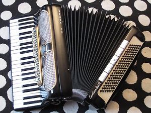 POLLINA "DYNASONIC"3/5  LMH TONE CHAMBER ACCORDION/ACCORDIAN, $180. TO BRAZIL