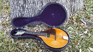 1915 Gibson Style A Mandolin w/Hardshell Case – Serial # 24562 -- NR
