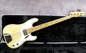 1972 FENDER TELECASTER BASS - BLONDE - ANDY BAXTER BASS