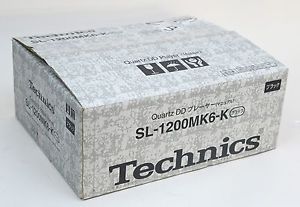 UNUSED : Technics SL-1200 MK6 Turntable