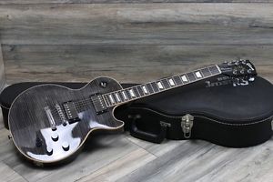 RARE! 2010 Chad Kroeger “Blackwater” Les Paul Standard Trans Black Flame
