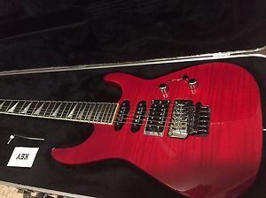 Mint Condition Jackson Soloist SL1 Red Flamed Maple USA Made With Case