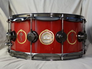 DW Snakes & Arrows 6.5 x 14 VLT snare (Peart / Rush)