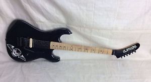 Vintage J. Frog Glock 22 Electric Guitar Black Very Rare Circa 1980's