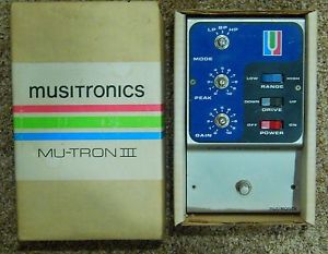 Musitronics Mu-Tron III Guitar Pedal FREE SHIP