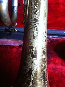 Yellow Brass/Nickel 1935/1936 MARTIN HANDCRAFT IMPERIAL  W/CASE