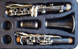 Vintage Malerne Bb Boehm French Wood Clarinet Overhauled