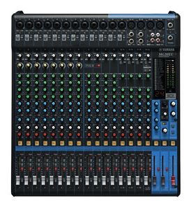 Yamaha MG20XU MG Series (XU Model) 20-Input Stereo Analog Live Mixer w/Cubase AI