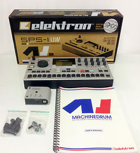 Elektron Machinedrum SPS-1 UW+ MKII with TM1 USB MIDI Interface /  knob upgrade!