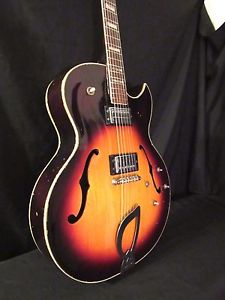 1975 Guild CE-100D-SB  Well Loved Player Instrument. Non-Original Hardshell incl