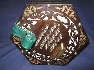 Pretty, Restored ,George Case Treble English Concertina