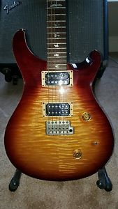 PRS 1987 CUSTOM 24 SUNBURST WITH BIRDS AND ORIGINAL CASE