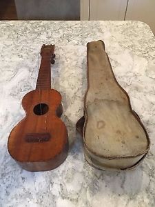 Jonah Kumalae Ukulele 1920's ?? Koa Wood 20 1/2 inch with Case