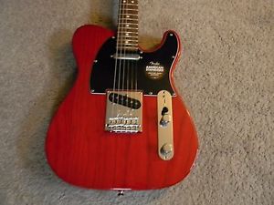 2015 Fender American Standard Telecaster Crimson Red Trans 100% Mint/Unplayed !!