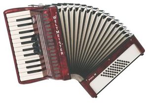 Weltmeister Piano Accordion Perle 48 in Hard Case