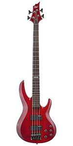 ESP LTD B-154DX See-Thru Red