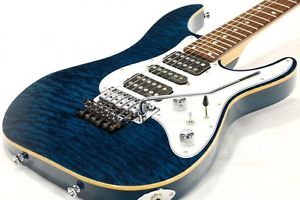 SCHECTER SD-DX-24-AS Blue Sunburst Electric Free Shipping